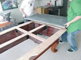 Billiard table moves in Zionsville Indiana